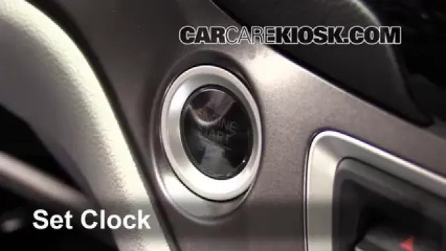 2016 Honda Pilot EX 3.5L V6 Reloj Fijar hora de reloj